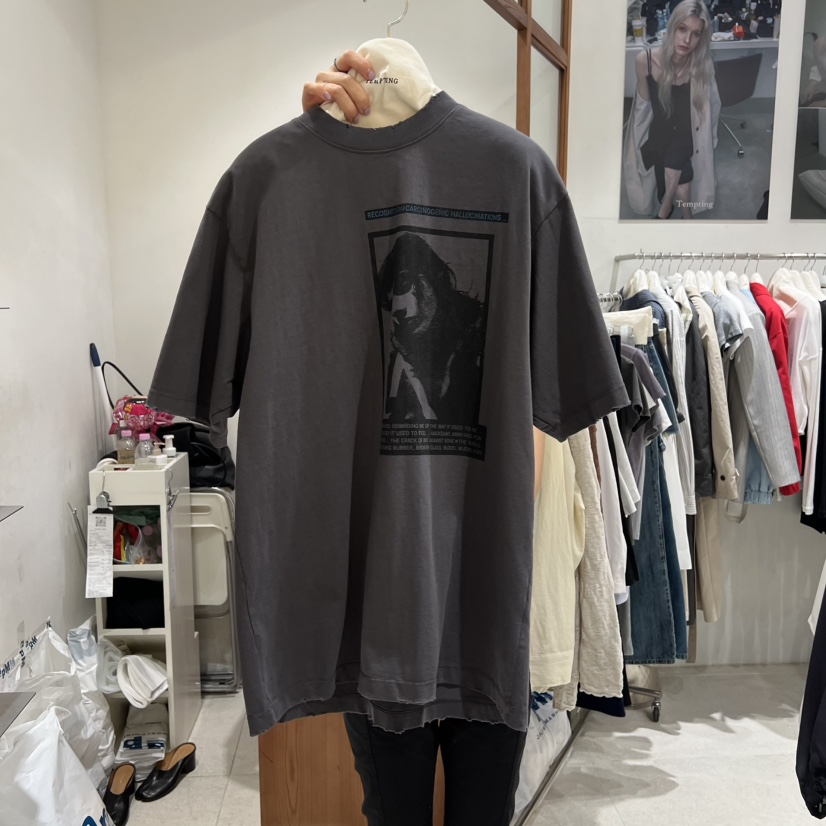 TEMPTING東大門直郵女裝新品人氣時尚26春夏休閑真品職業T恤TEMPTINGT恤圖色3