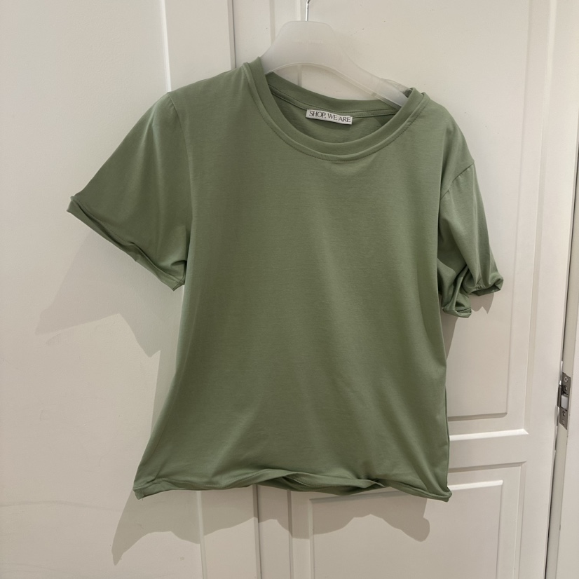 WE ARE/WELOVER東大門實拍女士新款26春夏推薦真品熱賣T恤SHOP_WE ARET恤圖色2