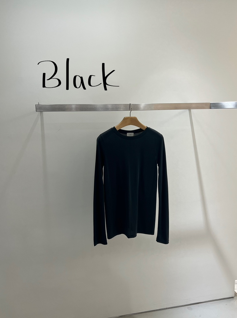 ONESTASTE東大門直郵女裝新款職業真品長袖T恤莫代爾修身TASTE/ONESTASTE長袖T恤圖色3