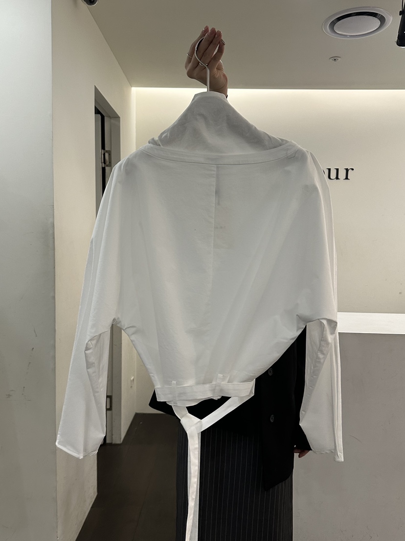 YOUR-P韓國代購女士新款職業推薦時尚26春夏襯衫蕾絲衫含腰帶YOUR-P襯衫/蕾絲衫