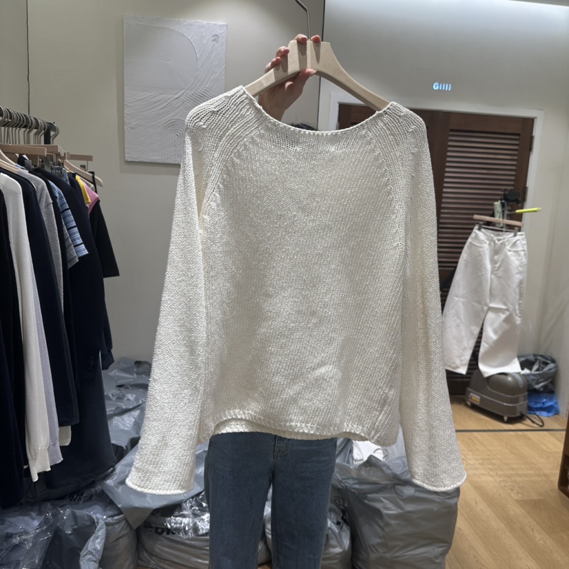 GILLI東大門實拍女士新品人氣休閑真品熱賣推薦針織衫亞麻GILLI針織衫