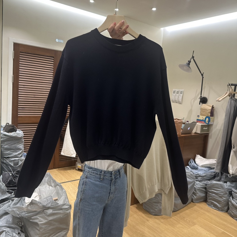 GILLI韓國代購女士新款推薦休閑職業時尚26春夏針織衫毛圈羊毛GILLI針織衫圖色3