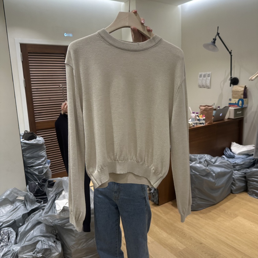 GILLI韓國代購女士新款推薦休閑職業時尚26春夏針織衫毛圈羊毛GILLI針織衫圖色4