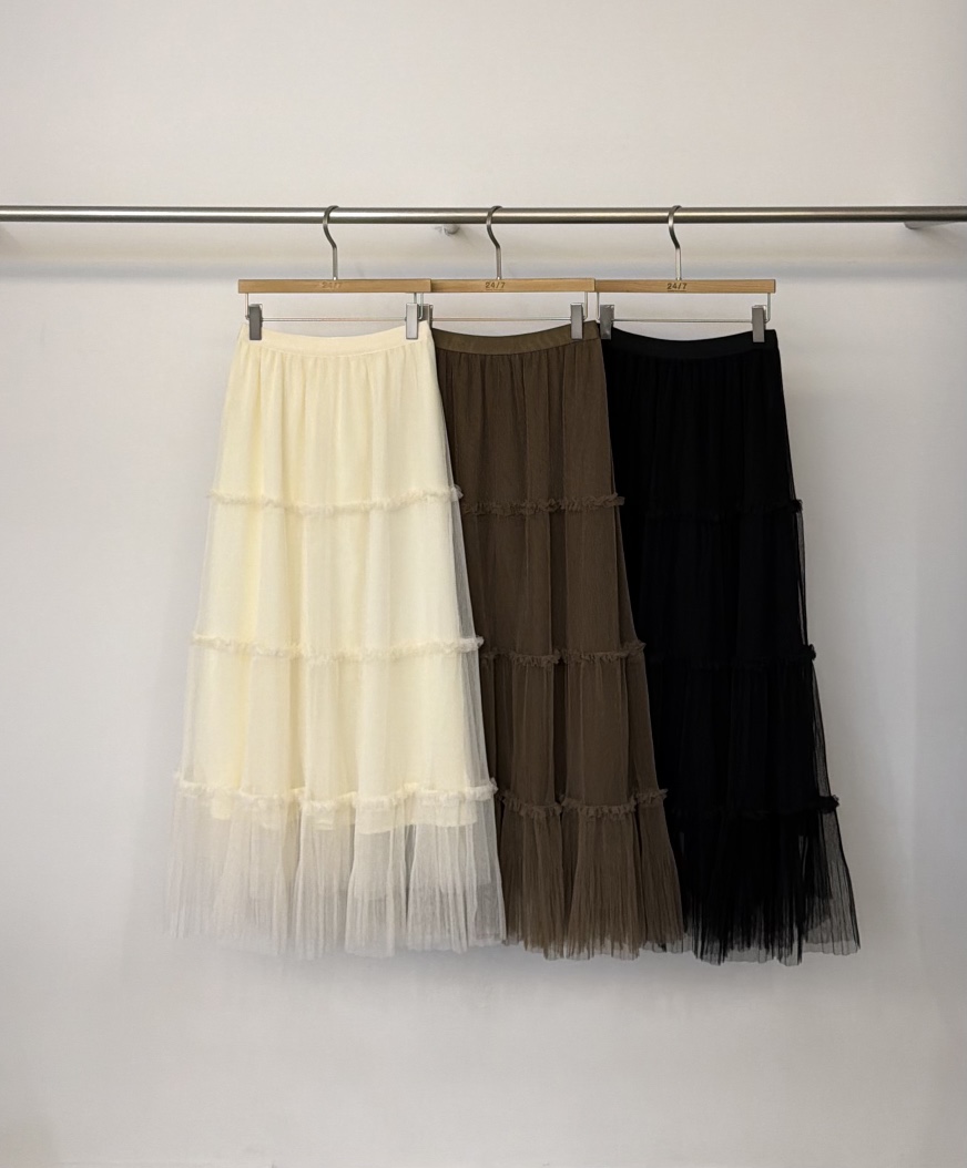 TWENTY FOUR SEVEN24-7東大門實拍女士新款推薦長裙雪紡TEWNTY FOUR SEVEN24-7長裙