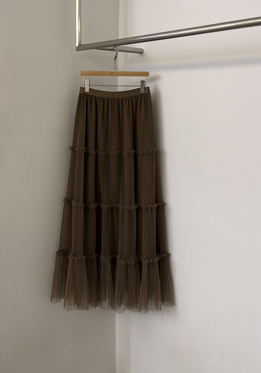 TWENTY FOUR SEVEN24-7東大門實拍女士新款推薦長裙雪紡TEWNTY FOUR SEVEN24-7長裙圖色2