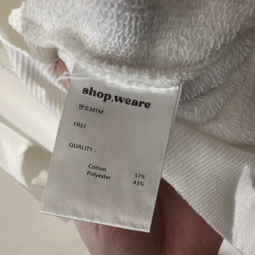 WE ARE/WELOVER東大門實拍女裝新品26春夏休閑時尚衛衣SHOP_WE ARE衛衣