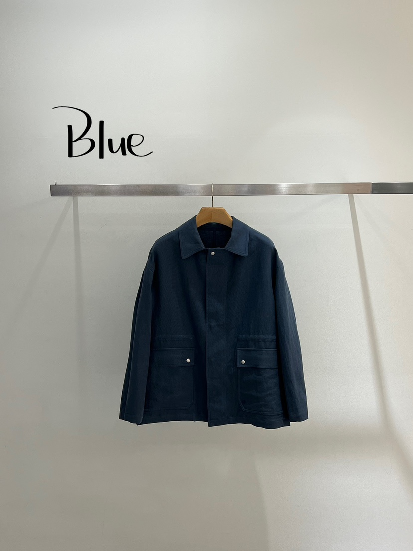 ONESTASTE韓國代購女裝新品真品時尚熱賣26春夏人氣夾克亞麻TASTE/ONESTASTE夾克圖色2