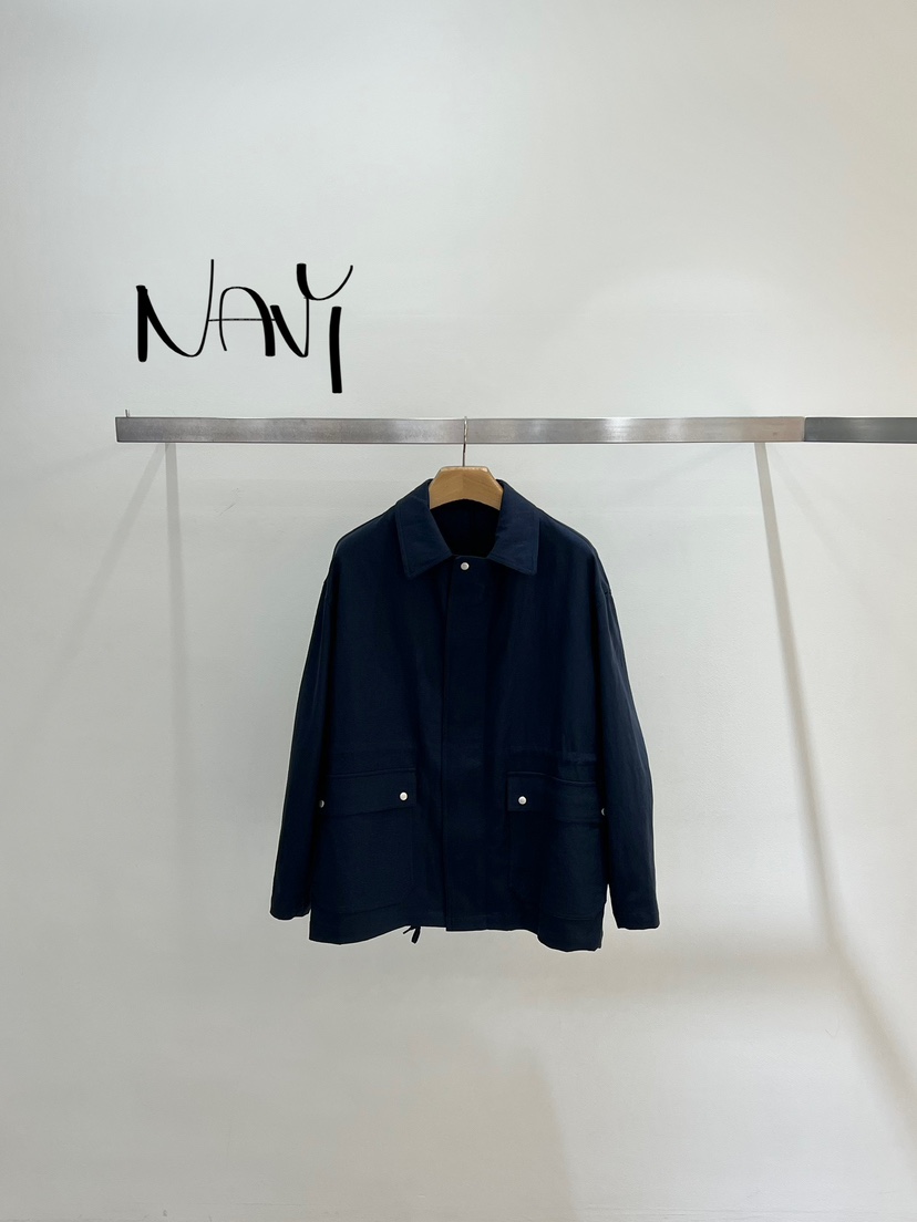 ONESTASTE韓國代購女裝新品真品時尚熱賣26春夏人氣夾克亞麻TASTE/ONESTASTE夾克圖色3