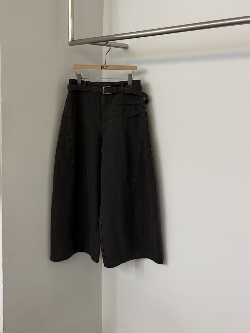 TWENTY FOUR SEVEN24-7東大門直郵女士新款真品休閑褲含腰帶短款TEWNTY FOUR SEVEN24-7休閑褲圖色3