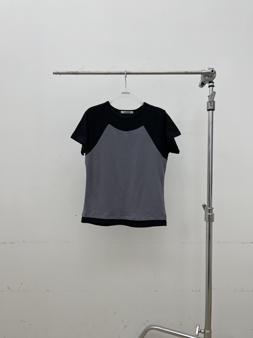 ATMOSPHERE東大門實拍女士新款休閑時尚人氣推薦熱賣職業T恤ATMOSPHERE/BLINGT恤圖色4