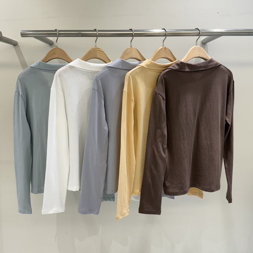 SELECT MARKET東大門代購女士新款時尚職業休閑推薦長袖T恤SELECT MARKET長袖T恤