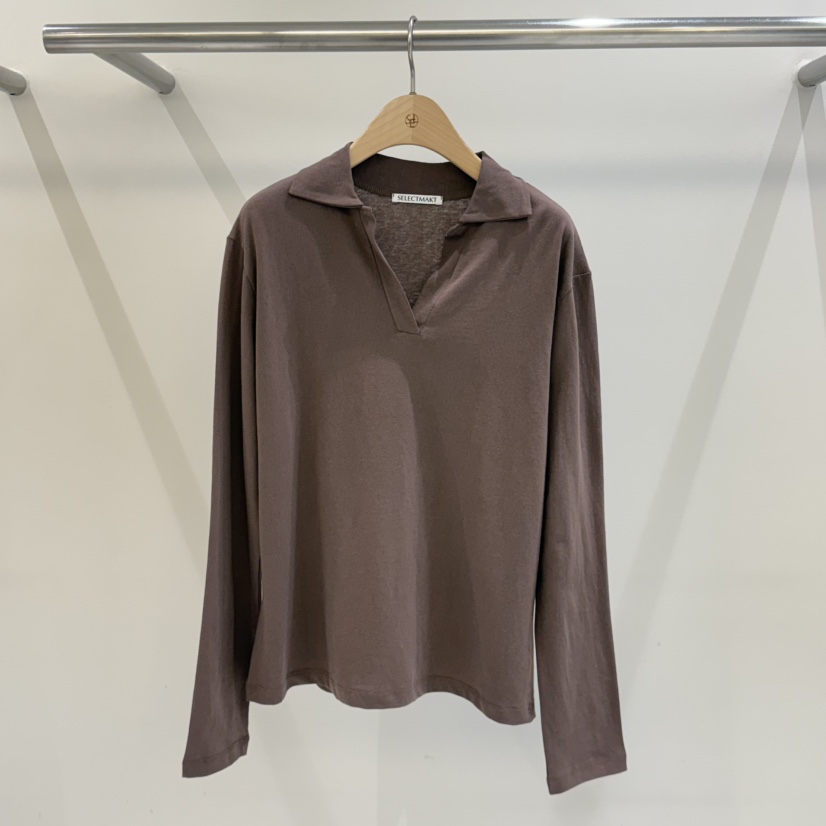 SELECT MARKET東大門代購女士新款時尚職業休閑推薦長袖T恤SELECT MARKET長袖T恤圖色5