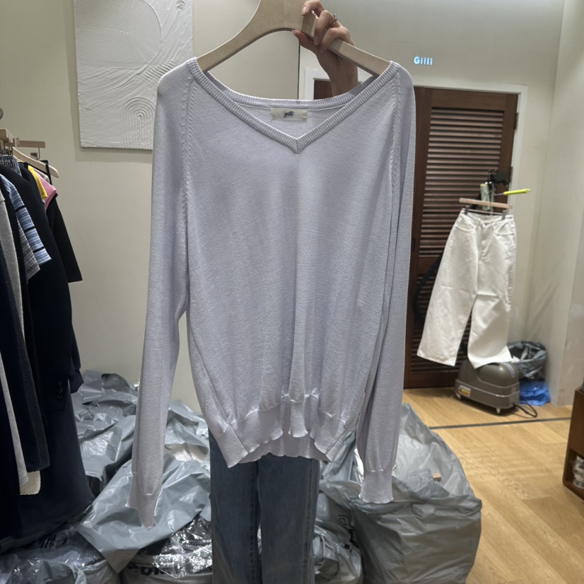 GILLI東大門實拍女士新款職業26春夏人氣推薦休閑真品針織衫GILLI針織衫圖色1