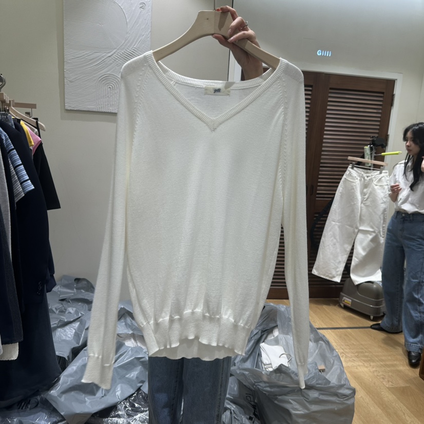 GILLI東大門實拍女士新款職業26春夏人氣推薦休閑真品針織衫GILLI針織衫圖色3