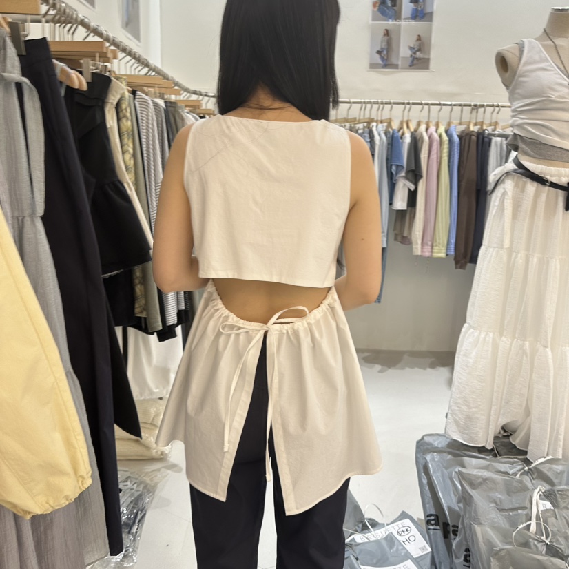 BAGUETTE-P東大門代購女士新款人氣職業時尚26春夏吊帶背心BAGUETTE-P吊帶/背心