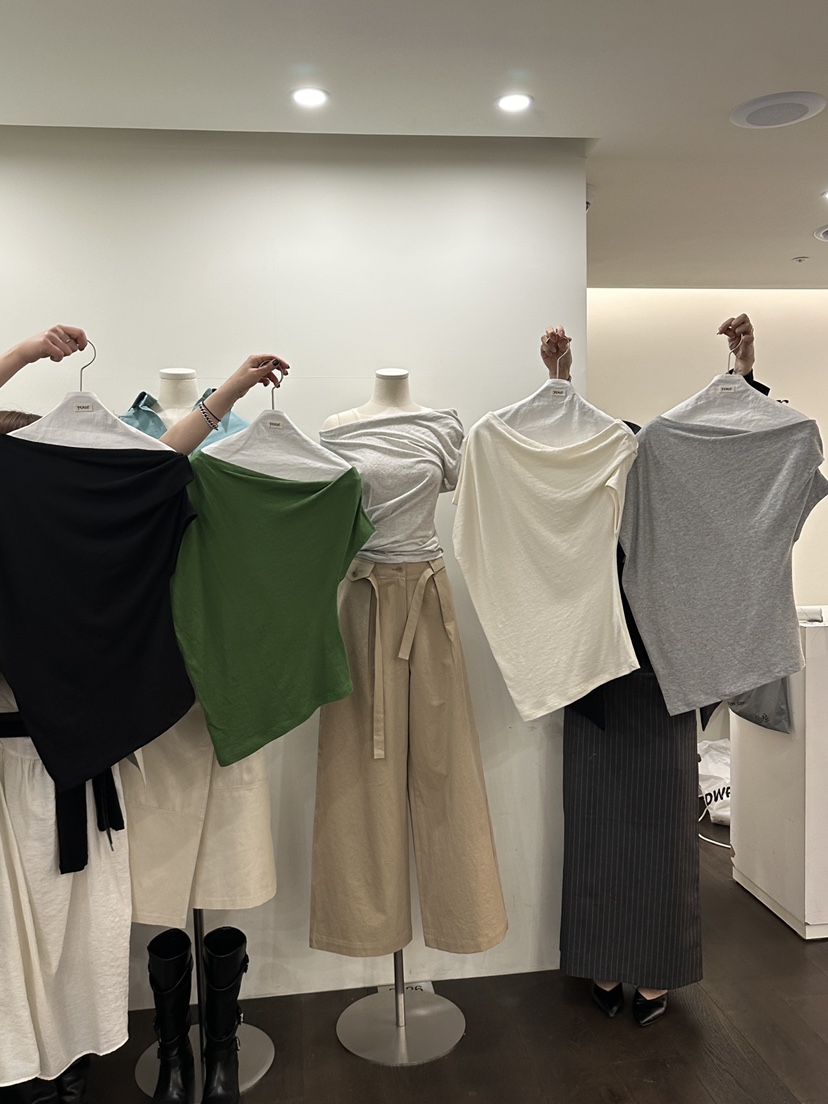 YOUR-P東大門實拍女裝新品推薦熱賣職業時尚真品T恤露肩YOUR-PT恤