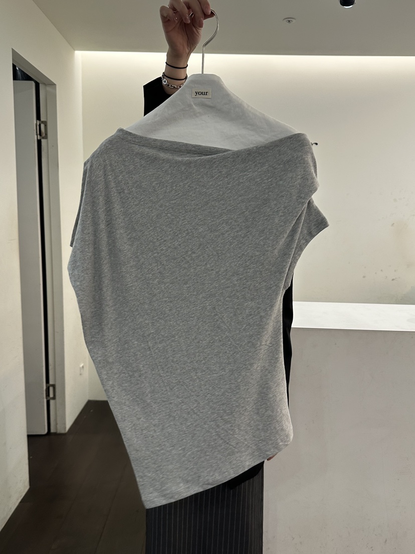 YOUR-P東大門實拍女裝新品推薦熱賣職業時尚真品T恤露肩YOUR-PT恤圖色2