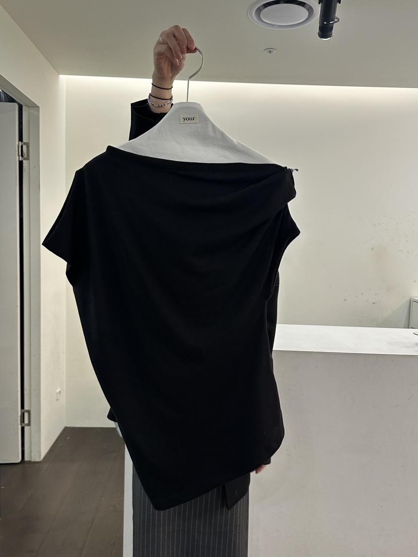YOUR-P東大門實拍女裝新品推薦熱賣職業時尚真品T恤露肩YOUR-PT恤圖色4