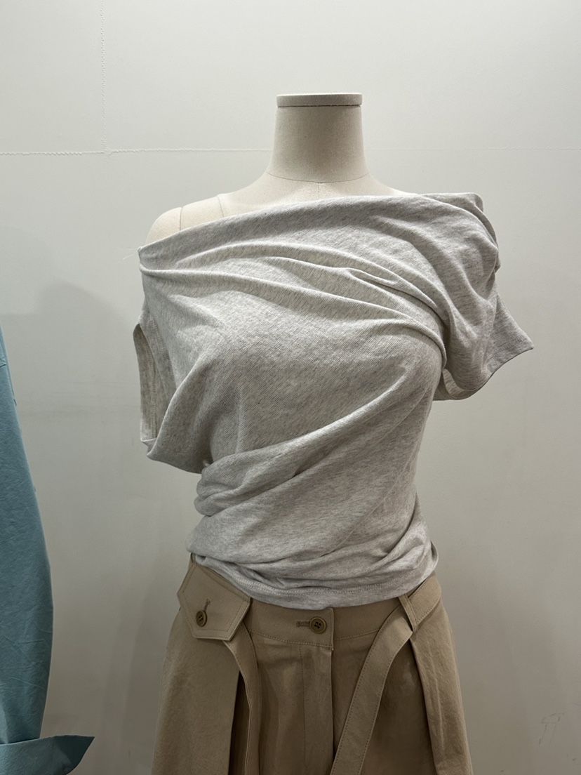 YOUR-P東大門實拍女裝新品推薦熱賣職業時尚真品T恤露肩YOUR-PT恤圖色5