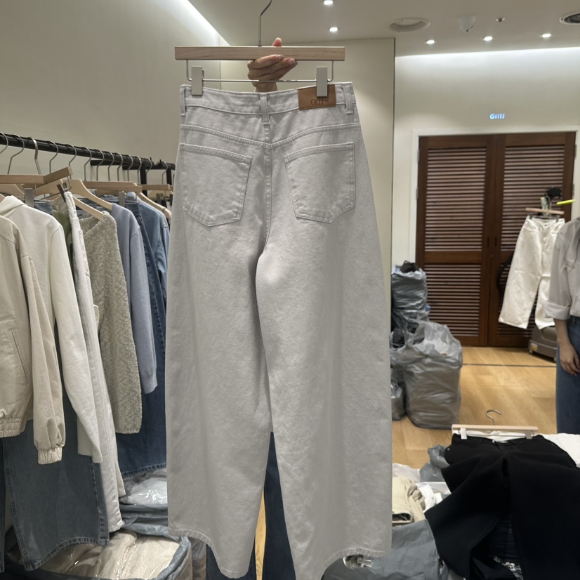 GILLI韓國直郵女士新款時尚推薦人氣熱賣真品職業牛仔褲棉布GILLI牛仔褲
