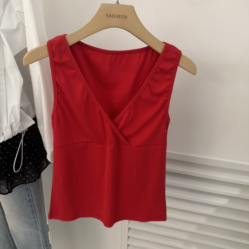 BAGUETTE-P韓國直郵女裝新品真品休閑熱賣推薦職業吊帶背心BAGUETTE-P吊帶/背心圖色3