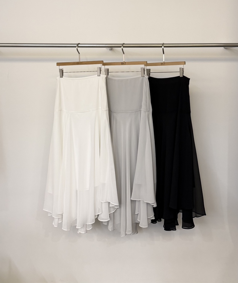 TWENTY FOUR SEVEN24-7東大門實拍女裝新款推薦長裙雪紡TEWNTY FOUR SEVEN24-7長裙