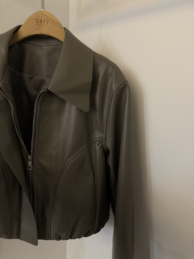 TWENTY FOUR SEVEN24-7韓國直郵女士新款時尚夾克皮革TEWNTY FOUR SEVEN24-7夾克