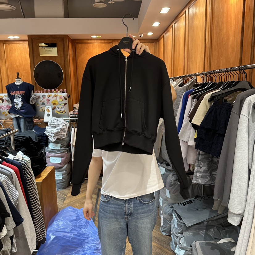 GARMENT-P東大門代購女裝新款熱賣推薦人氣夾克連帽衫拉鏈GARMENT夾克圖色3