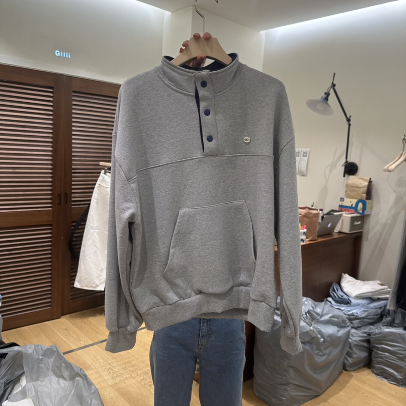 GILLI韓國直郵女士新款真品26春夏人氣休閑熱賣推薦職業衛衣GILLI衛衣圖色1