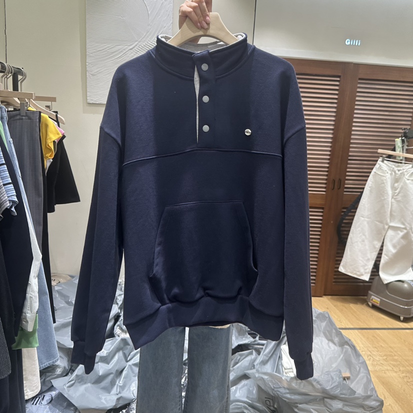 GILLI韓國直郵女士新款真品26春夏人氣休閑熱賣推薦職業衛衣GILLI衛衣圖色2