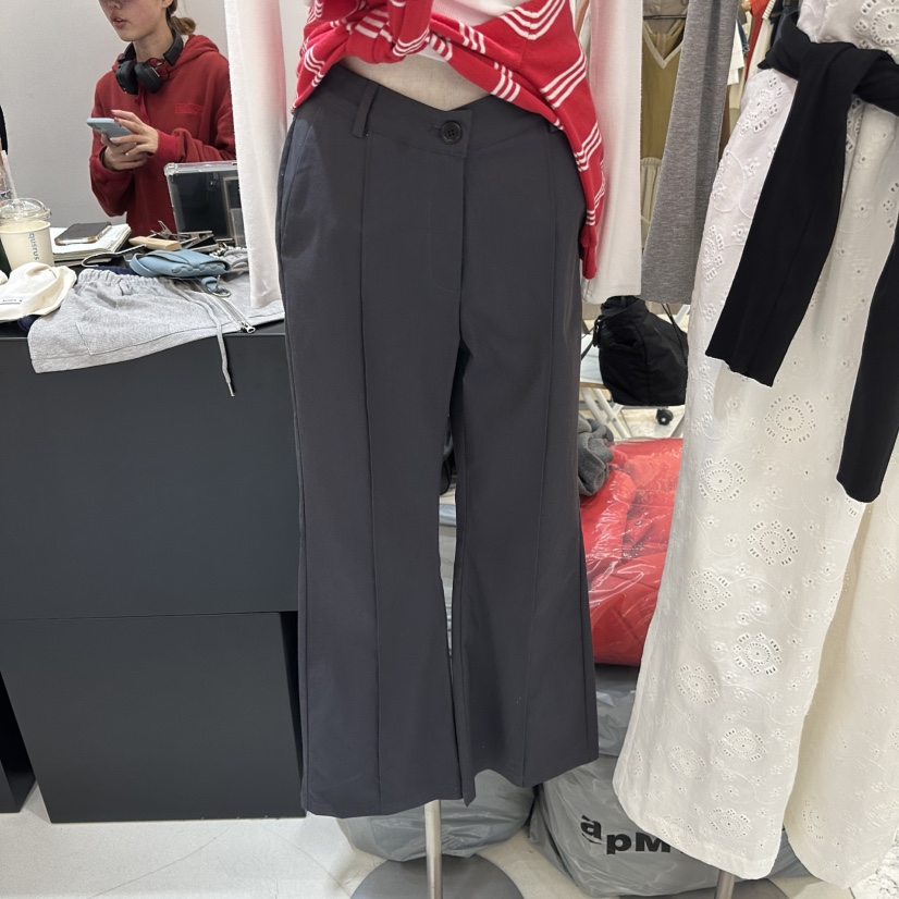 BAGUETTE-P韓國直郵女裝新品時尚人氣職業休閑推薦休閑褲BAGUETTE-P休閑褲圖色1墨色