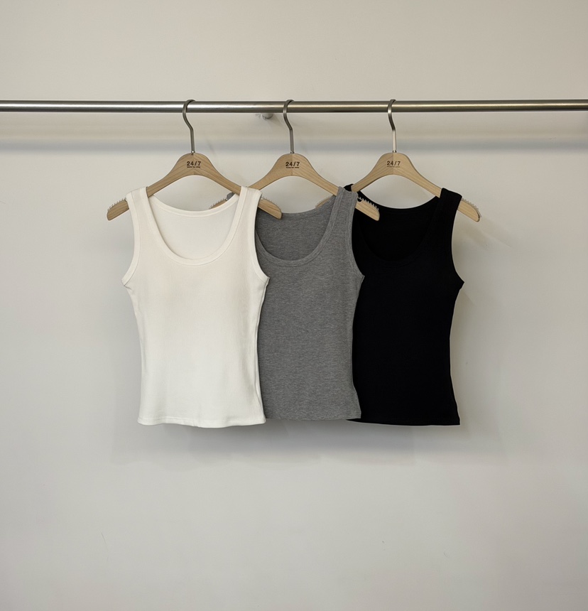 TWENTY FOUR SEVEN24-7韓國代購女士新品休閑吊帶背心TEWNTY FOUR SEVEN24-7吊帶/背心