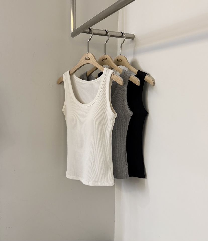 TWENTY FOUR SEVEN24-7韓國代購女士新品休閑吊帶背心TEWNTY FOUR SEVEN24-7吊帶/背心