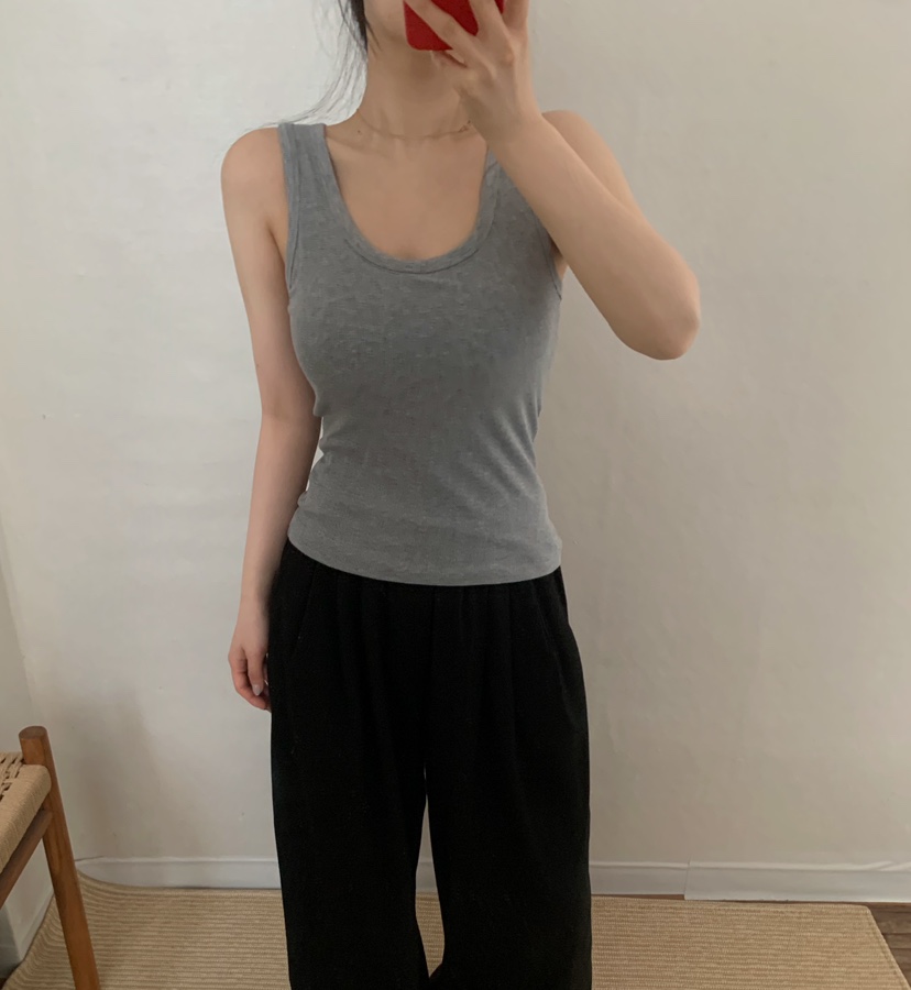 TWENTY FOUR SEVEN24-7韓國代購女士新品休閑吊帶背心TEWNTY FOUR SEVEN24-7吊帶/背心