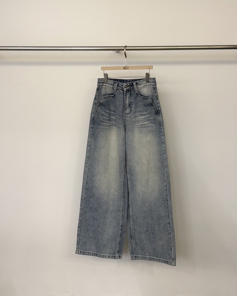 TWENTY FOUR SEVEN24-7韓國代購女士新款人氣推薦牛仔褲TEWNTY FOUR SEVEN24-7牛仔褲圖色1