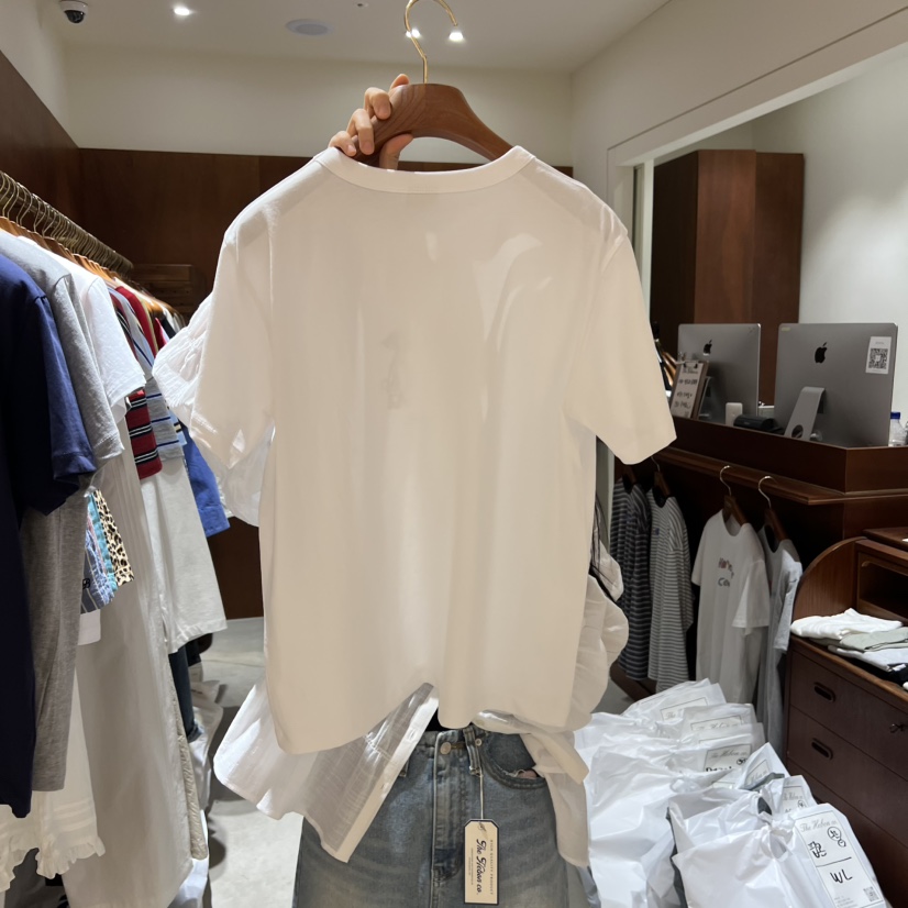 HEBON東大門直郵女士新品推薦26春夏休閑人氣真品職業T恤HEBONT恤