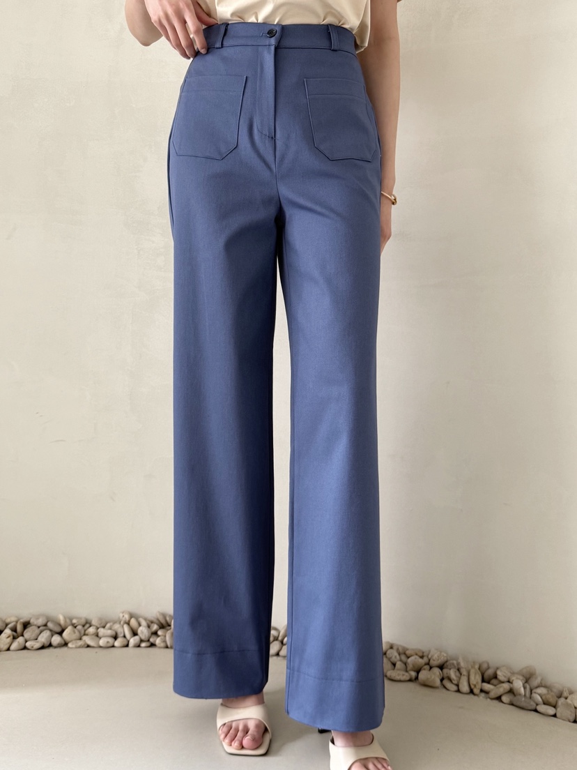 DEMAR韓國直郵女士新品人氣休閑26春夏熱賣時尚休閑褲闊腿褲DEMAR休閑褲圖色2