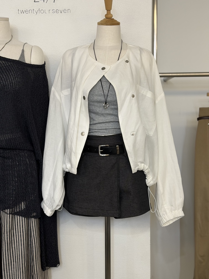 TWENTY FOUR SEVEN24-7韓國直郵女士新款職業26春夏夾克TEWNTY FOUR SEVEN24-7夾克