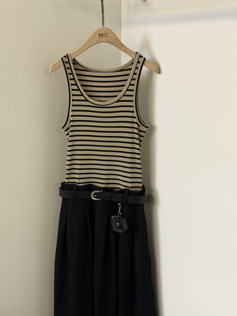 TWENTY FOUR SEVEN24-7東大門代購女士新款熱賣連衣裙含腰帶假兩件TEWNTY FOUR SEVEN24-7連衣裙