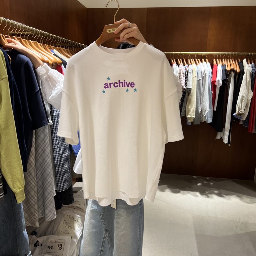 HEBON東大門代購女裝新品職業26春夏熱賣時尚人氣推薦T恤HEBONT恤圖色1