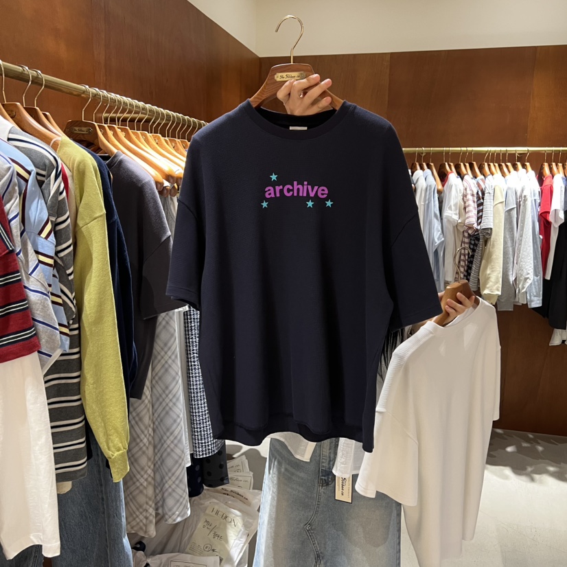 HEBON東大門代購女裝新品職業26春夏熱賣時尚人氣推薦T恤HEBONT恤圖色2