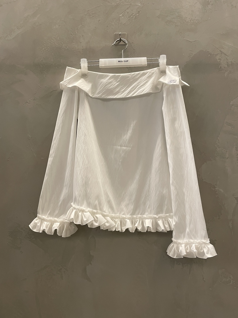 MULCUP韓國直郵女裝新品職業時尚熱賣推薦人氣襯衫蕾絲衫MULCUP襯衫/蕾絲衫圖色1