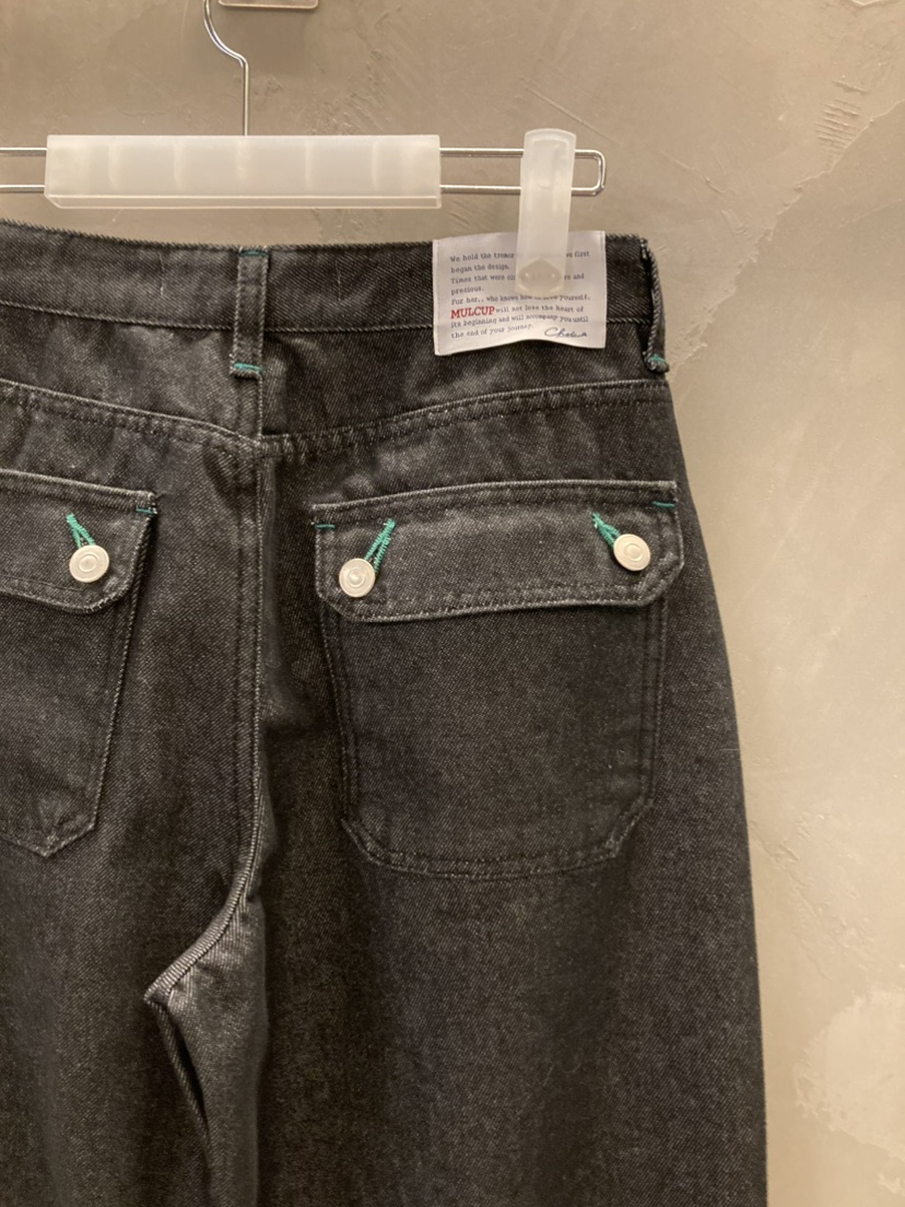 MULCUP韓國代購女裝新款人氣職業時尚26春夏休閑推薦牛仔褲MULCUP牛仔褲