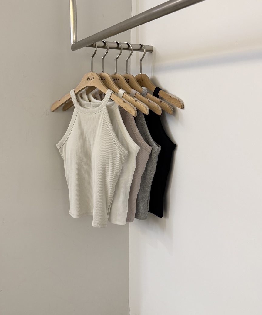 TWENTY FOUR SEVEN24-7東大門實拍女裝新品26春夏吊帶背心TEWNTY FOUR SEVEN24-7吊帶/背心