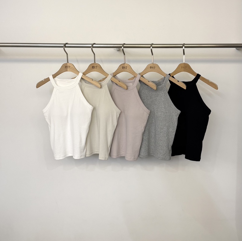 TWENTY FOUR SEVEN24-7東大門實拍女裝新品26春夏吊帶背心TEWNTY FOUR SEVEN24-7吊帶/背心