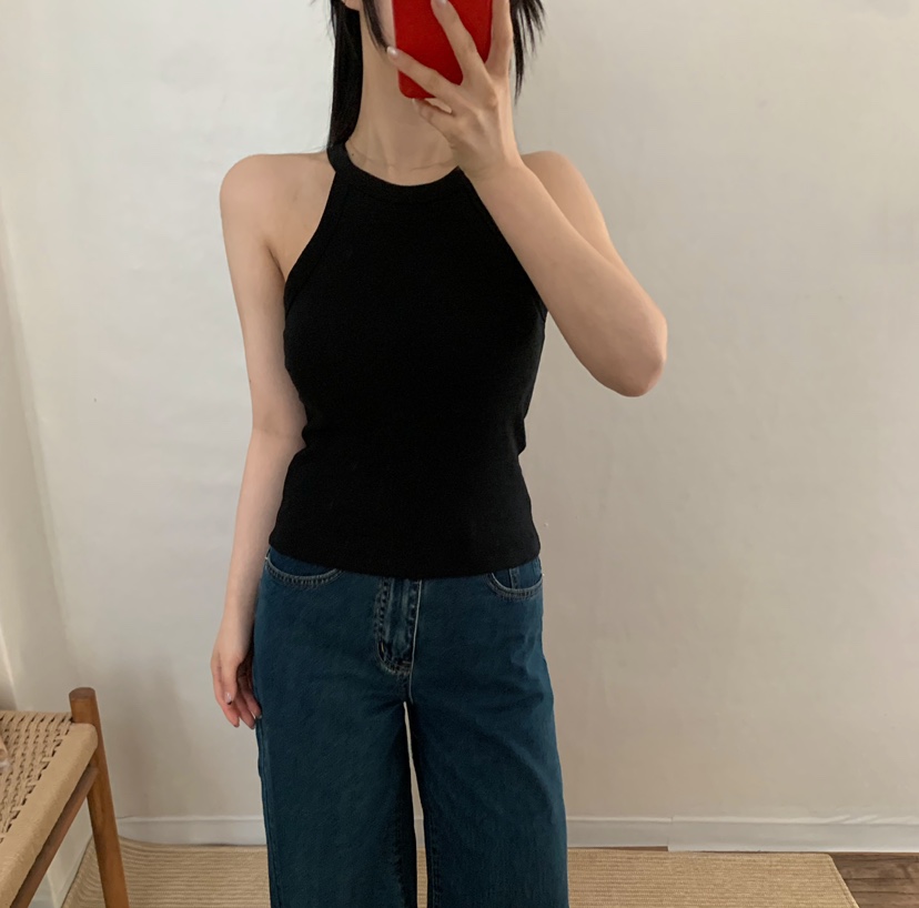 TWENTY FOUR SEVEN24-7東大門實拍女裝新品26春夏吊帶背心TEWNTY FOUR SEVEN24-7吊帶/背心