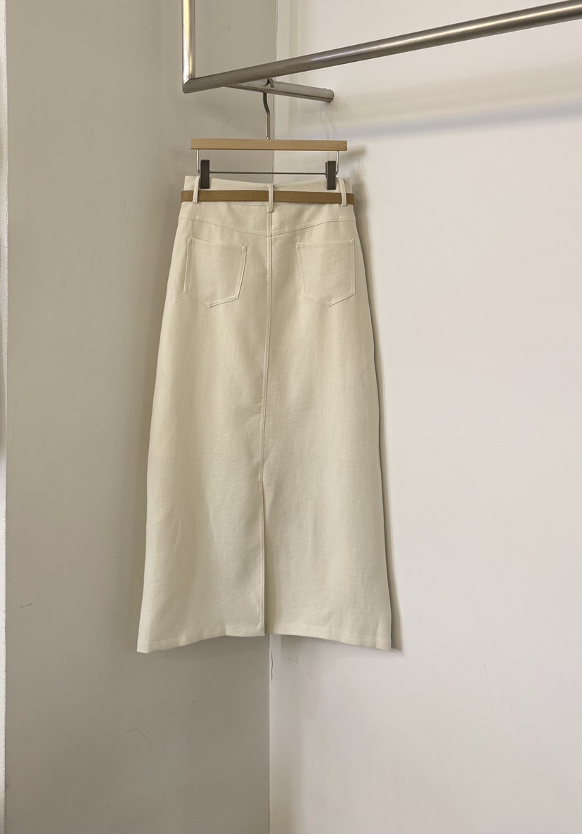 TWENTY FOUR SEVEN24-7東大門代購女士新品熱賣長裙含腰帶TEWNTY FOUR SEVEN24-7長裙