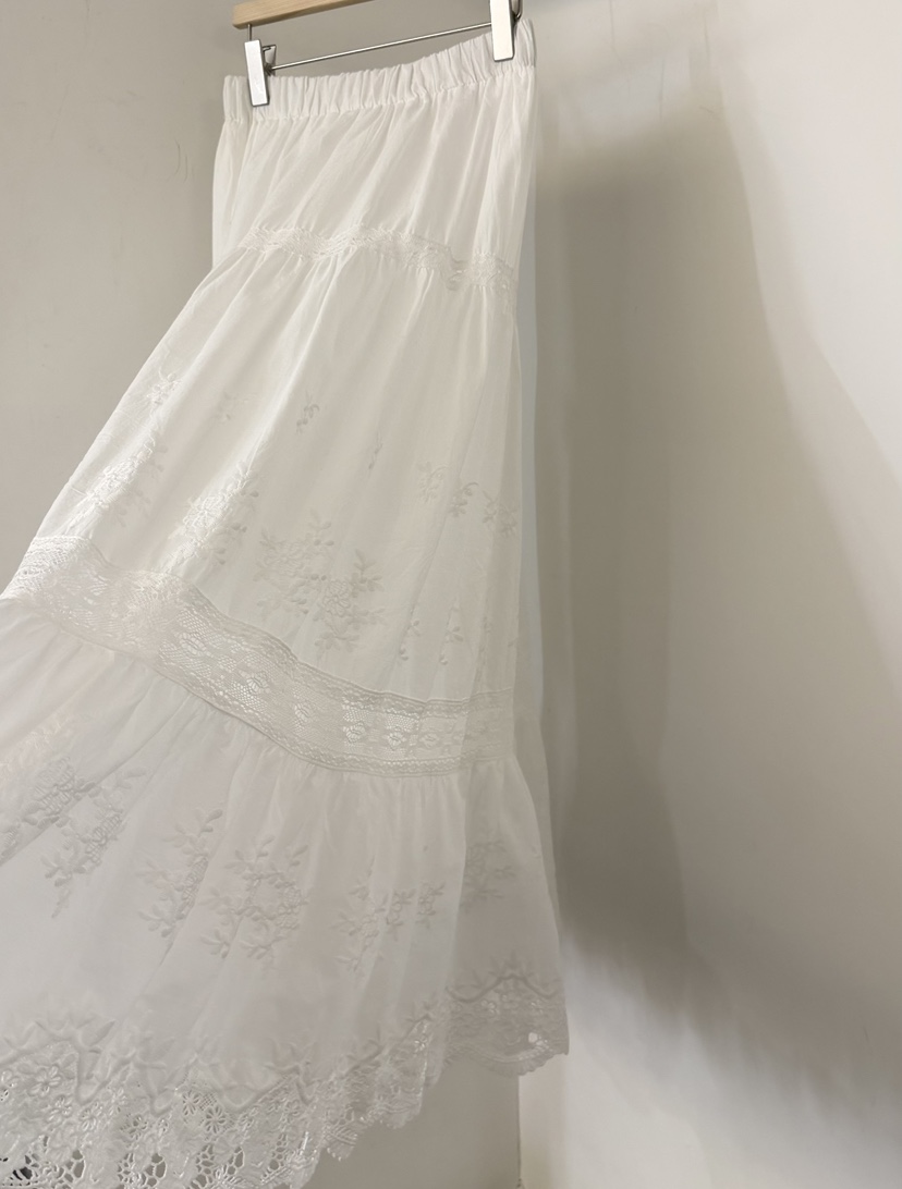 TWENTY FOUR SEVEN24-7韓國東大門直郵女裝新品職業長裙蕾絲TEWNTY FOUR SEVEN24-7長裙