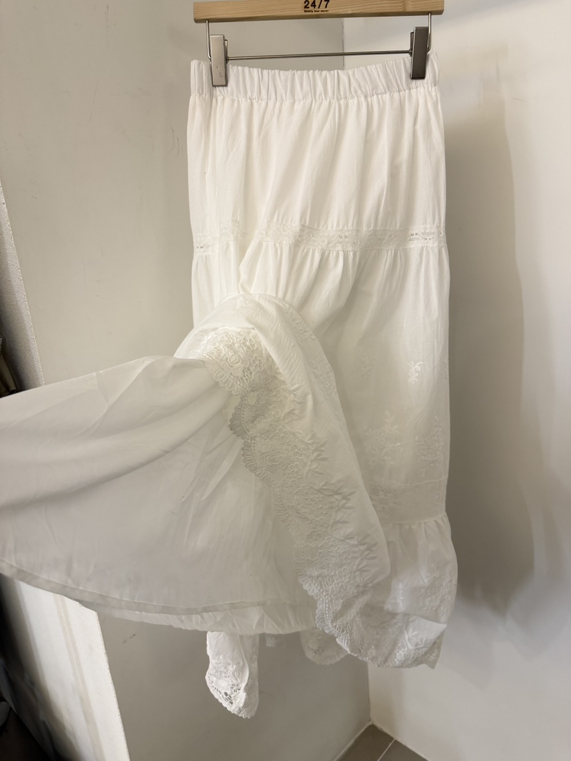 TWENTY FOUR SEVEN24-7韓國東大門直郵女裝新品職業長裙蕾絲TEWNTY FOUR SEVEN24-7長裙