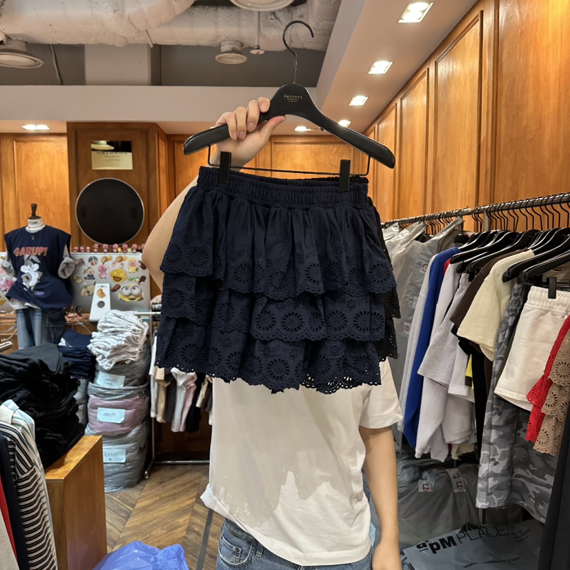 GARMENT-P韓國直郵女裝新款熱賣26春夏職業真品人氣裙褲GARMENT裙褲圖色4深藍色